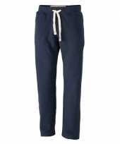 Heren navy trainingsbroek vintage