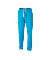 Turquoise heren trainingsbroek vintage